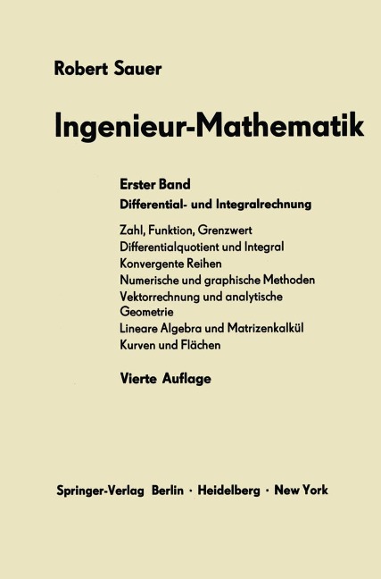 Ingenieur-Mathematik - Robert Sauer