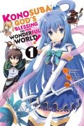 Cover-Bild zum Titel 'Konosuba: God's Blessing on This Wonderful World!, Vol. 1 (Manga)' von 'Natsume Akatsuki'