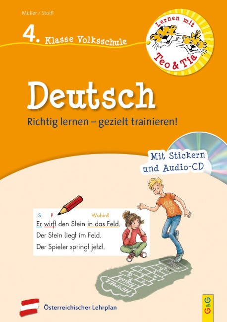 Lernen mit Teo und Tia Deutsch - 4. Klasse Volksschule mit CD - Erika Stoifl, Verena Müller