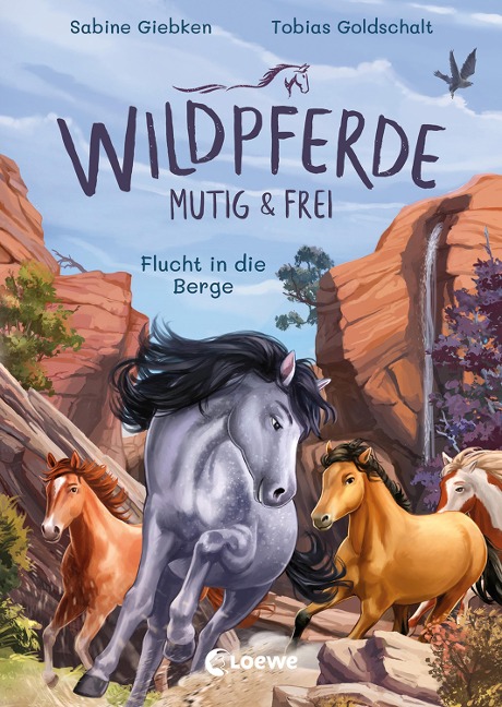 Wildpferde - mutig und frei (Band 3) - Flucht in die Berge - Sabine Giebken