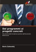 Cover-Bild zum Titel 'Dai programmi ai progetti concreti' von 'Boris Zalesskij'