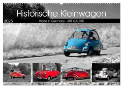Historische Kleinwagen Made in Germany ART GALERIE (Wandkalender 2025 DIN A2 quer), CALVENDO Monatskalender - Ingo Laue