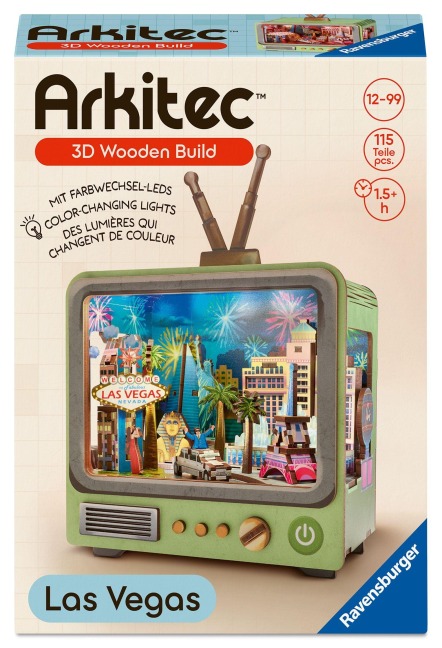 3D Puzzle - Arkitec City-Diorama Las Vegas - 