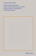 Cover-Bild zum Titel 'Robert Rauschenbergs »Erased de Kooning Drawing« (1953)' von 'Gregor Stemmrich'