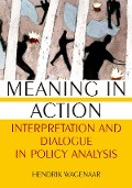 Cover-Bild zum Titel 'Meaning in Action' von 'Hendrik Wagenaar'