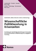 Cover-Bild zum Titel 'Wissenschaftliche Politikberatung in Krisenzeiten' von ''