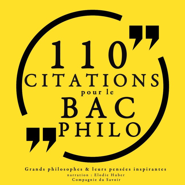 110 citations pour le bac philo - Various