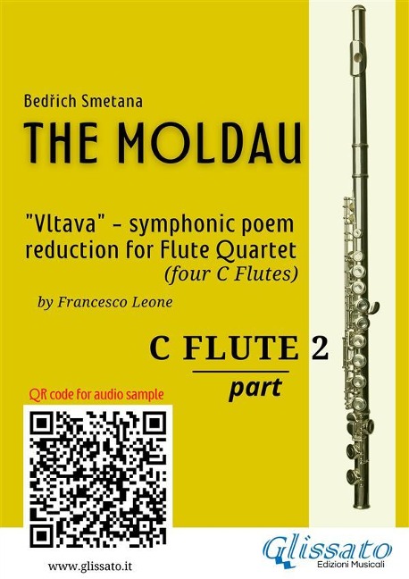 C Flute 2 part of "The Moldau" for Flute Quartet - Bedrich Smetana, a cura di Francesco Leone