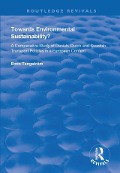 Cover-Bild zum Titel 'Towards Environmental Sustainability?' von 'Emin Tengström'