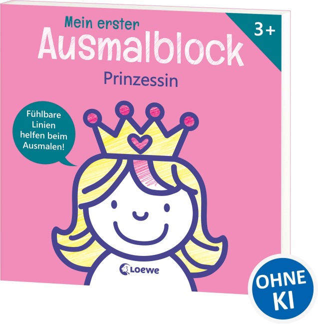 Mein erster Ausmalblock - Prinzessin - 