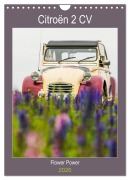 Cover-Bild zum Titel 'Citroën 2 CV - Flower Power (Wandkalender 2026 DIN A4 hoch), CALVENDO Monatskalender' von 'Meike Bölts'