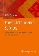 Cover-Bild zum Titel 'Private Intelligence Services' von 'Stefan Embacher'