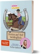 Cover-Bild zum Titel 'HOPPi GALOPPi : Ferien auf Hof Weideglück' von 'Hella Gabbert'