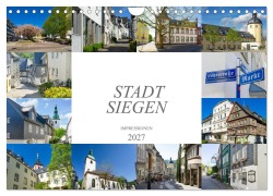 Cover-Bild zum Titel 'Stadt Siegen Impressionen (Wandkalender 2027 DIN A4 quer), CALVENDO Monatskalender' von 'Dirk Meutzner'