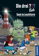 Cover-Bild zum Titel 'Die drei ??? Kids, 92, Spuk im Leuchtturm (drei Fragezeichen Kids)' von 'Ulf Blanck'