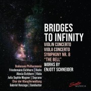 Cover-Bild zum Titel 'Bridges To Infinity' von 'Friedemann/Chor der Bodensee Philharmonie/Eichhorn'