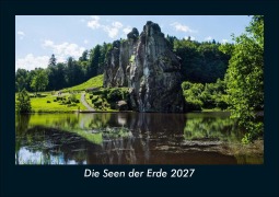 Cover-Bild zum Titel 'Die Seen der Erde 2027 Fotokalender DIN A5' von 'Tobias Schmitt, Kevin Heber'