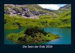 Cover-Bild zum Titel 'Die Seen der Erde 2026 Fotokalender DIN A5' von 'Tobias Becker'