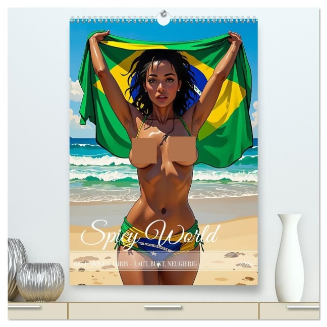 Spicy World - Sonne, Lust und Rio de Janeiro (hochwertiger Premium Wandkalender 2026 DIN A2 hoch), Kunstdruck in Hochglanz - Sell Pixs:Sell