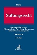 Cover-Bild zum Titel 'Stiftungsrecht' von 'Stefan Stolte'