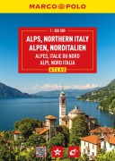 Cover-Bild zum Titel 'MARCO POLO Reiseatlas Alpen, Norditalien 1:300.000' von ''