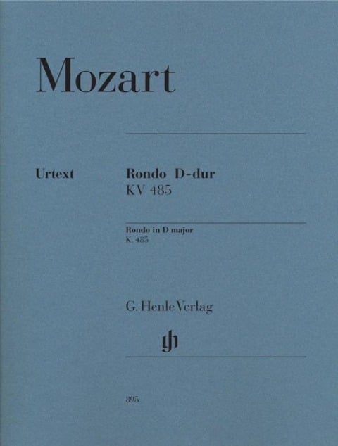 Mozart, Wolfgang Amadeus - Rondo D-dur KV 485 - Wolfgang Amadeus Mozart