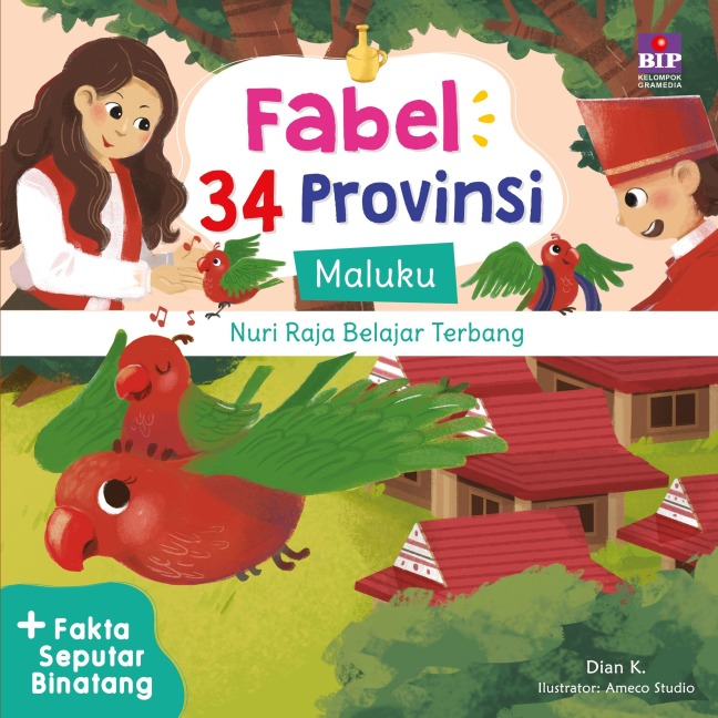 Seri Fabel, Nuri Raja Belajar Terbang - Dian Kristiani