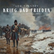 Cover-Bild zum Titel 'Krieg und Frieden Gesamtausgabe - Hörbuch' von 'Leo Tolstoy'