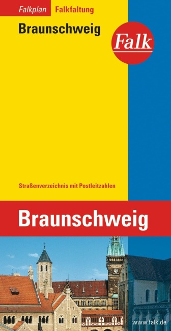 Falk Stadtplan Falkfaltung Braunschweig 1:20 000 - 