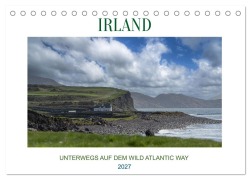 Cover-Bild zum Titel 'Irland - Unterwegs auf dem Wild Altantic Way (Tischkalender 2027 DIN A5 quer), CALVENDO Monatskalender' von 'Claudia Guth'