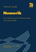 Cover-Bild zum Titel 'Numerik' von 'Helmuth Späth'