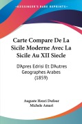 Cover-Bild zum Titel 'Carte Compare De La Sicile Moderne Avec La Sicile Au XII Siecle' von ''