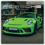 Porsche 2026 - 16-Monatskalender - Gifted Stationery Co. Ltd