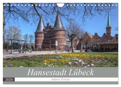 Cover-Bild zum Titel 'Hansestadt Lübeck (Wandkalender 2026 DIN A4 quer), CALVENDO Monatskalender' von 'Andrea Potratz'