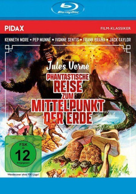 Phantastische Reise zum Mittelpunkt der Erde - Carlos Puerto, Jules Verne, Juan Piquer Simón, John Melson, Juan Carlos Calderón