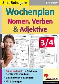 Wochenplan Nomen, Verben und Adjektive - Eva Eiden