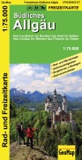 Cover-Bild zum Titel 'Südliches Allgäu - Rad- und Freizeitkarte' von ''