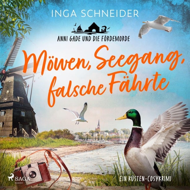 Möwen, Seegang, falsche Fährte - Inga Schneider