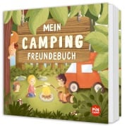 Cover-Bild zum Titel 'Yes we camp! Mein Camping-Freundebuch' von 'Lily Baron'