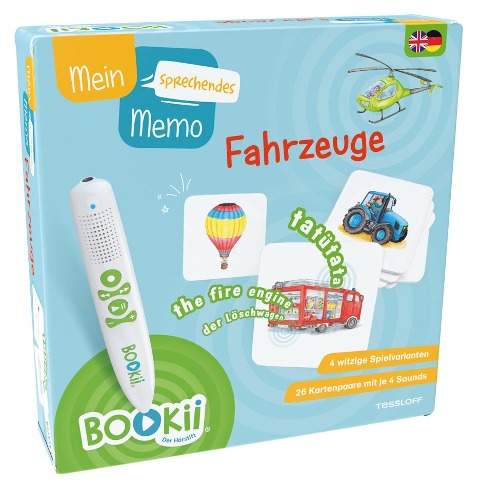 BOOKii® Mein sprechendes Memo Fahrzeuge - 