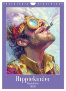 Cover-Bild zum Titel 'Hippiekinder - Hippiekultur (Wandkalender 2026 DIN A4 hoch), CALVENDO Monatskalender' von 'Liselotte Brunner-Klaus'