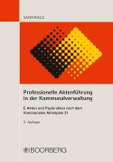 Cover-Bild zum Titel 'Professionelle Aktenführung in der Kommunalverwaltung' von 'Wolfgang Sannwald'