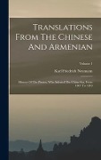 Cover-Bild zum Titel 'Translations From The Chinese And Armenian: History Of The Pirates, Who Infested The China Sea, From 1807 To 1810; Volume 1' von 'Karl Friedrich Neumann'