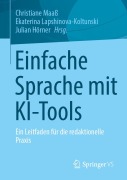 Cover-Bild zum Titel 'Einfache Sprache mit KI-Tools' von ''