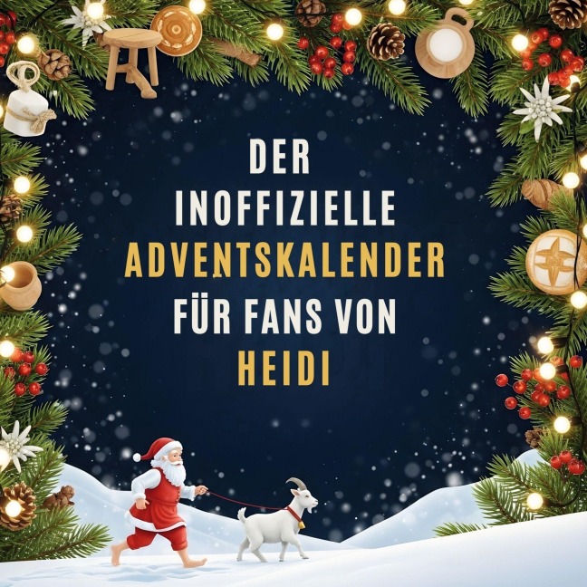 Der inoffizielle Adventskalender für Fans von Heidi - Sarah Peters