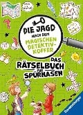 Cover-Bild zum Titel 'Die Jagd nach dem magischen Detektivkoffer: Das Rätselbuch für Spürnasen' von 'Melinda Ronto, Cally Stronk'