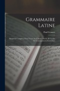 Cover-Bild zum Titel 'Grammaire Latine' von 'Paul Crouzet'
