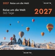 Cover-Bild zum Titel 'Reise um die Welt - KUNTH 365-Tage-Abreißkalender 2027' von ''
