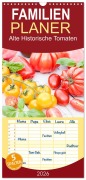 Familienplaner 2026 - Alte Historische Tomaten mit 5 Spalten (Wandkalender, 21 x 45 cm) CALVENDO - EFLStudioArt EFLStudioArt