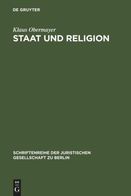 Staat und Religion - Klaus Obermayer